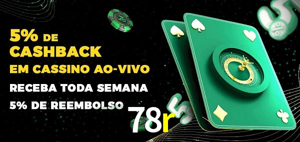Promoções do cassino ao Vivo 78r